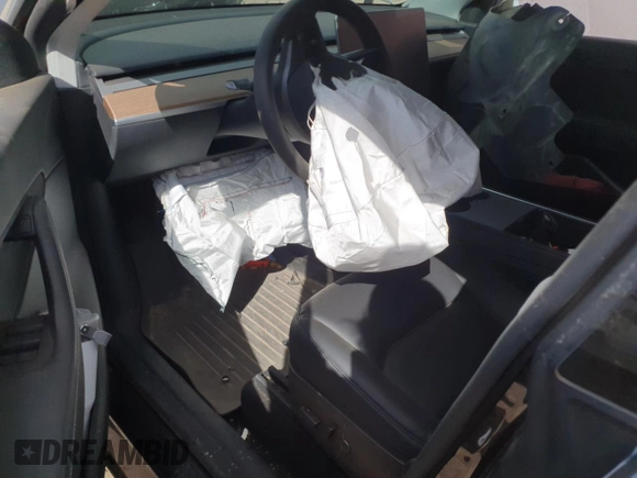 2022 Tesla Model Y Performance with VIN 7SAYGDEF7NF456866, listed as a Copart auction lot 52552685 with Not provided miles and Salvage title. Bid and sale history available at DreamBid. Image 8.