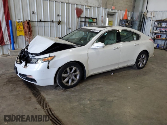 2013 Acura TL Tech with VIN 19UUA8F54DA010905, listed as a Copart auction lot 53243925 with 177,267 mi miles and Non Repairable. Bid and sale history available at carsss.com. Image 1.