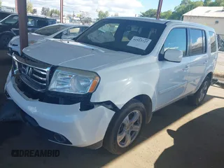 2013 Honda Pilot EX-L with VIN 5FNYF4H75DB007169, listed as a IAAI auction lot 41923727 with 135,105 mi miles and . Bid and sale history available at DreamBid. Image 18.