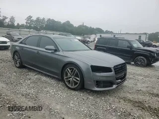 2017 Audi A8 с VIN WAU44AFD3HN017828, выставлен на аукционе Copart как лот 58053175 с пробегом 59 972 миль миль и Списание • Salvage title. История ставок и продаж доступна на DreamBid. Изображение 14.