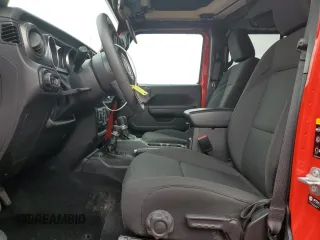 2023 Jeep Gladiator Sport S with VIN 1C6HJTAG4PL547608, listed as a Copart auction lot 52566245 with 8,464 mi miles and Salvage title. Bid and sale history available at DreamBid. Image 7.