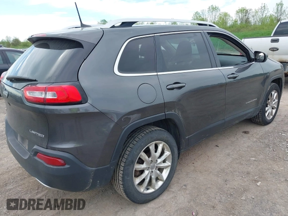 2016 Jeep Cherokee Limited с VIN 1C4PJMDB3GW270782, выставлен на аукционе IAAI как лот 42278791 с пробегом 92 339 миль миль и . История ставок и продаж доступна на DreamBid. Изображение 4.