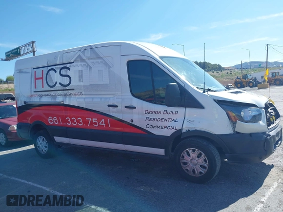 2019 Ford Transit with VIN 1FTYR2CM3KKA87418, listed as a IAAI auction lot 42078907 with 78,075 mi miles. Bid and sale history available at carsss.com. Image 13.