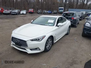 2018 Infiniti Q60 Luxe with VIN JN1EV7EL9JM392962, listed as a IAAI auction lot 41307185 with 58,280 mi miles and . Bid and sale history available at DreamBid. Image 17.