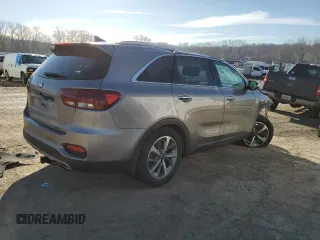 2019 Kia Sorento EX Sport V6 with VIN 5XYPH4A50KG456666, listed as a Copart auction lot 46849815 with 0 mi miles and Salvage Title. Bid and sale history available at carsss.com. Image 3.