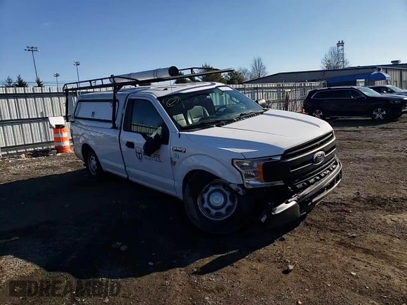 2018 Ford F-150 XL with VIN 1FTMF1CB8JKF26076, listed as a Copart auction lot 42238285 with 149,617 mi miles and Salvage Title. Bid and sale history available at carsss.com. Image 10.