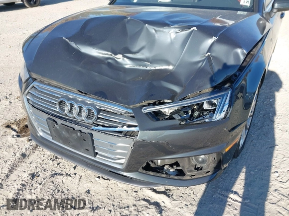 2019 Audi A4 Premium Plus with VIN WAUENAF44KA110793, listed as a IAAI auction lot 40676447 with 93,832 mi miles. Bid and sale history available at carsss.com. Image 6.