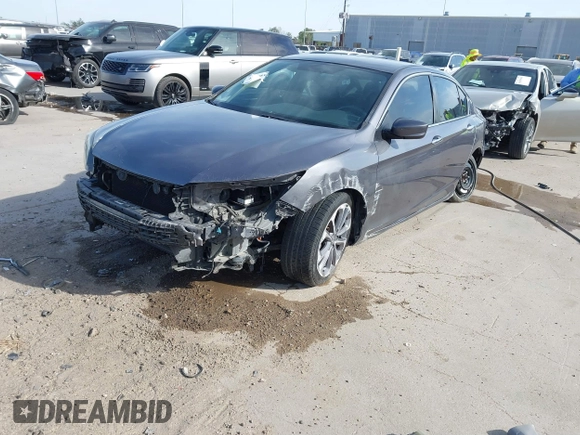 2014 Honda Accord Sport with VIN 1HGCR2F55EA083915, listed as a IAAI auction lot 41808126 with 148,174 mi miles and . Bid and sale history available at carsss.com. Image 18.