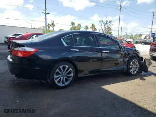 2015 Honda Accord Sedan Sport with VIN 1HGCR2F56FA084556, listed as a Copart auction lot 51522165 with 154,812 mi miles and Salvage Title. Bid and sale history available at carsss.com. Image 3.