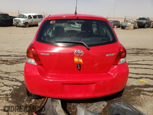 2010 Toyota Yaris with VIN JTDJT4K31A5283071, listed as a Copart auction lot 47539505 with 41,946 mi miles and Salvage Title. Bid and sale history available at DreamBid. Image 6.