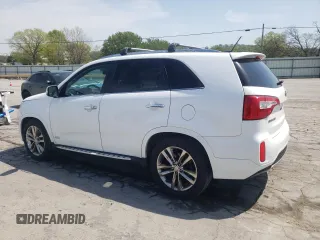 2014 Kia Sorento SX with VIN 5XYKWDA74EG440718, listed as a Copart auction lot 53058365 with 143,908 mi miles and Salvage Title. Bid and sale history available at carsss.com. Image 2.
