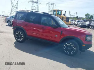 2021 Ford Bronco Sport Outer Banks z VIN 3FMCR9C67MRA98226, wystawiony jako IAAI lot #42155375 z przebiegiem 53 577 mil mil oraz . Historia ofert i sprzedaży dostępna na DreamBid. Obrazek 1.