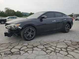 2017 Nissan Maxima SV z VIN 1N4AA6AP3HC385103, wystawiony jako Copart lot #60724895 z przebiegiem 91 539 mil mil oraz Szkoda całkowita • Salvage title. Historia ofert i sprzedaży dostępna na DreamBid. Obrazek 1.