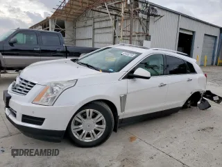 2016 Cadillac SRX Luxury Collection with VIN 3GYFNBE37GS573405, listed as a Copart auction lot 63456715 with 69,831 mi miles and Salvage title. Bid and sale history available at DreamBid. Image 1.