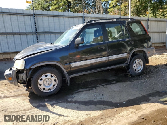 1999 Honda CR-V LX with VIN JHLRD2847XC021888, listed as a Copart auction lot 76556164 with 285,517 mi miles and Salvage Title. Bid and sale history available at carsss.com. Image 1.