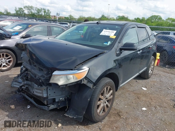2011 Ford Edge SEL with VIN 2FMDK3JC0BBA88826, listed as a IAAI auction lot 42098398 with 182,796 mi miles and . Bid and sale history available at DreamBid. Image 2.