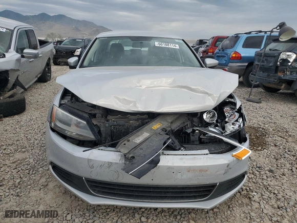 2013 Volkswagen Jetta Sedan Hybrid SE with VIN 3VW637AJXDM249889, listed as a Copart auction lot 60188114 with 172,554 mi miles and Salvage Title. Bid and sale history available at carsss.com. Image 5.