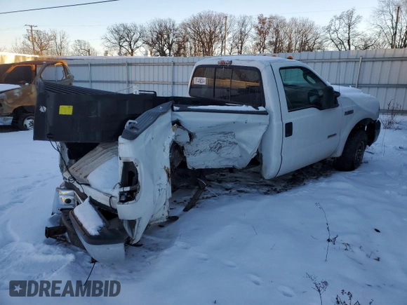 2006 Ford F-350 XL with VIN 1FTWF31P16EB48370, listed as a Copart auction lot 87446034 with Not provided miles and Salvage title. Bid and sale history available at DreamBid. Image 3.