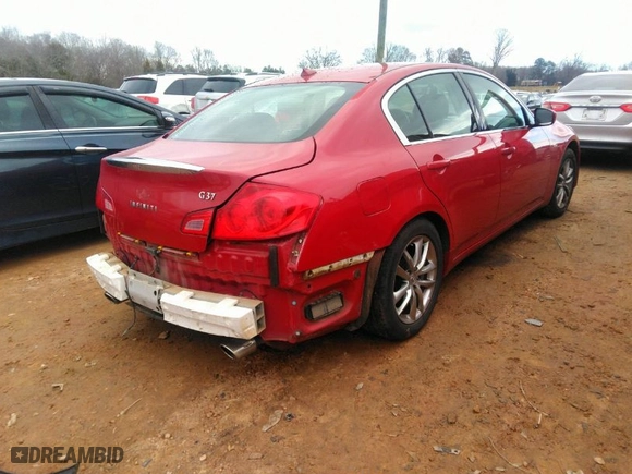 2009 Infiniti G37 Sedan Journey with VIN JNKCV61E19M305832, listed as a IAAI auction lot 41190366 with 1 mi miles. Bid and sale history available at carsss.com. Image 4.