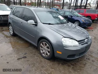 2009 Volkswagen Rabbit S with VIN WVWDB71K69W142447, listed as a IAAI auction lot 41548670 with 175,428 mi miles. Bid and sale history available at carsss.com. Image 1.