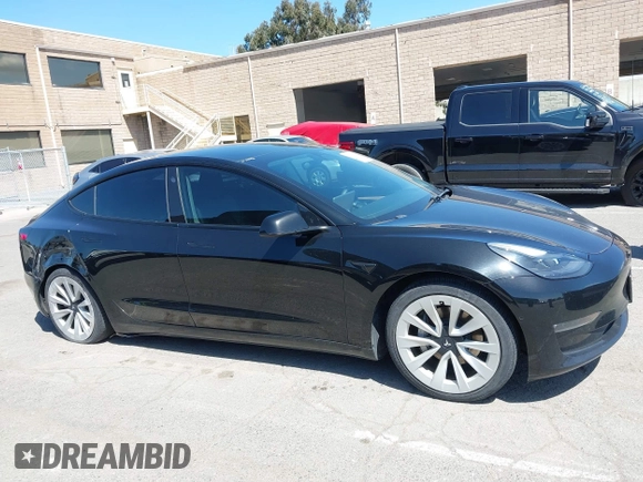 2021 Tesla Model 3 Long Range with VIN 5YJ3E1EB4MF064631, listed as a IAAI auction lot 41424856 with 95,511 mi miles and . Bid and sale history available at DreamBid. Image 13.