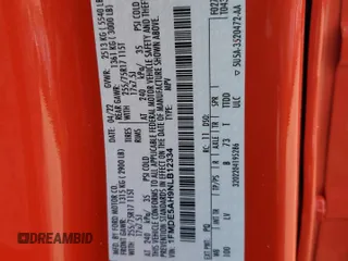 2022 Ford Bronco z VIN 1FMDE5AH9NLB12334, wystawiony jako Copart lot #83205734 z przebiegiem 12 789 mil mil oraz Szkoda całkowita • Salvage title. Historia ofert i sprzedaży dostępna na DreamBid. Obrazek 13.