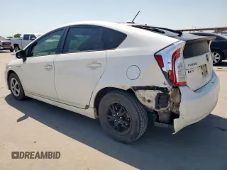 2012 Toyota Prius One with VIN JTDKN3DU6C0334031, listed as a Copart auction lot 52438865 with 194,467 mi miles and Salvage Title. Bid and sale history available at carsss.com. Image 2.