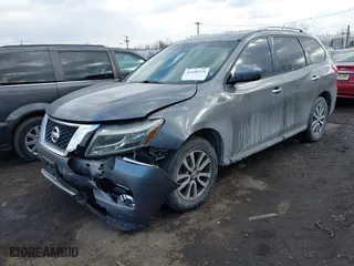 2015 Nissan Pathfinder S with VIN 5N1AR2MN6FC601671, listed as a IAAI auction lot 41440725 with 174637 miles. Bid and sale history available at carsss.com. Image 17.