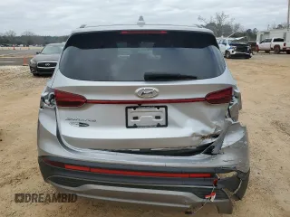 2023 Hyundai Santa Fe SE with VIN 5NMS14AJ1PH619141, listed as a Copart auction lot 43708495 with 27,890 mi miles and Non Repairable. Bid and sale history available at carsss.com. Image 6.