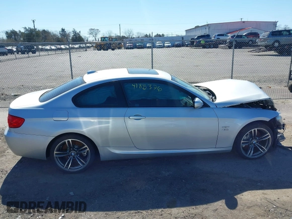 2013 BMW 3 Series 335i xDrive with VIN WBAKF9C56DE860199, listed as a IAAI auction lot 41823376 with Not provided miles and . Bid and sale history available at DreamBid. Image 13.