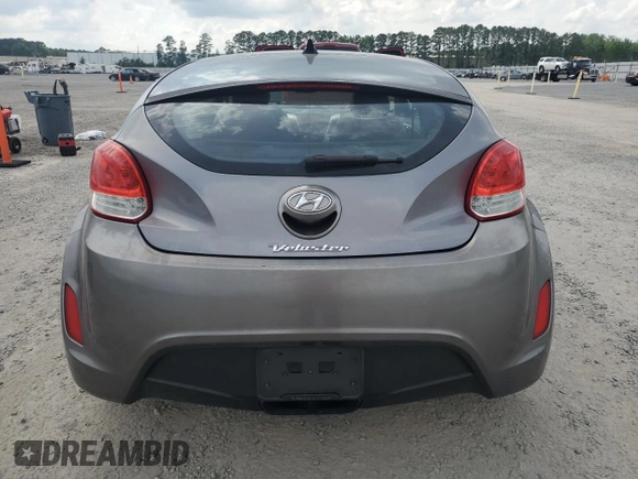 2013 Hyundai Veloster w/Red Int with VIN KMHTC6AD2DU132230, listed as a Copart auction lot 60237225 with 111,218 mi miles and Salvage title. Bid and sale history available at DreamBid. Image 6.