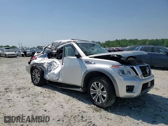 2019 Nissan Armada SL z VIN JN8AY2ND4K9087456, wystawiony jako Copart lot #53859545 z przebiegiem Nie podano mil oraz Szkoda całkowita • Salvage title. Historia ofert i sprzedaży dostępna na DreamBid. Obrazek 14.