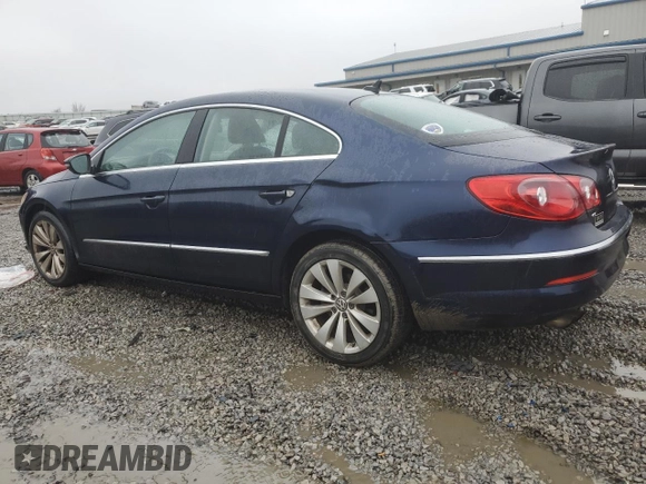 2012 Volkswagen CC Sport PZEV with VIN WVWMP7AN7CE541988, listed as a Copart auction lot 44253715 with 150,375 mi miles and Salvage Title. Bid and sale history available at carsss.com. Image 2.