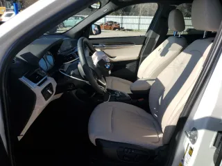 2021 BMW X1 xDrive28i with VIN WBXJG9C07M5U27350, listed as a Copart auction lot 48637295 with 22,202 mi miles and Salvage Title. Bid and sale history available at carsss.com. Image 7.
