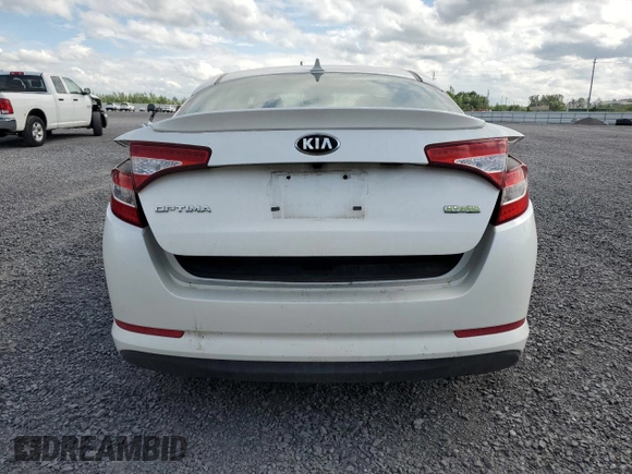 2013 Kia Optima EX with VIN KNAGM4AD2D5054191, listed as a Copart auction lot 59552495 with 183,955 mi miles and Salvage title. Bid and sale history available at DreamBid. Image 6.