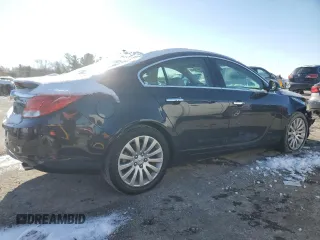 2013 Buick Regal Turbo Premium 2 with VIN 2G4GT5GV1D9194386, listed as a Copart auction lot 89401045 with 49,371 mi miles and Salvage Title. Bid and sale history available at DreamBid. Image 3.