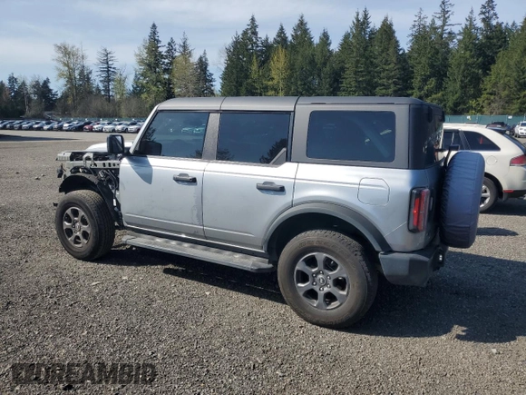 2023 Ford Bronco z VIN 1FMDE5BH9PLB49997, wystawiony jako Copart lot #53353975 z przebiegiem 17 338 mil mil oraz Szkoda całkowita • Salvage title. Historia ofert i sprzedaży dostępna na DreamBid. Obrazek 2.