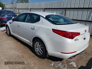 2013 Kia Optima LX with VIN KNAGM4A79D5374408, listed as a IAAI auction lot 42024032 with 109,798 mi miles. Bid and sale history available at carsss.com. Image 3.