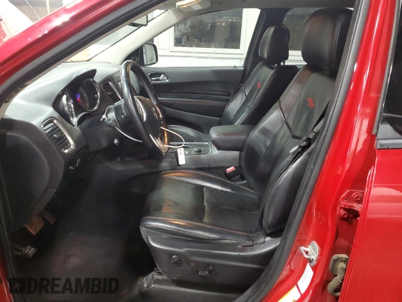 2011 Dodge Durango R/T with VIN 1D4SE6GT1BC683389, listed as a Copart auction lot 52189565 with 225,898 mi miles and Salvage title. Bid and sale history available at DreamBid. Image 7.