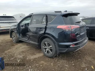 2017 Toyota RAV4 XLE with VIN JTMWFREV3HD102091, listed as a Copart auction lot 53815795 with 49,627 mi miles and Salvage Title. Bid and sale history available at DreamBid. Image 2.