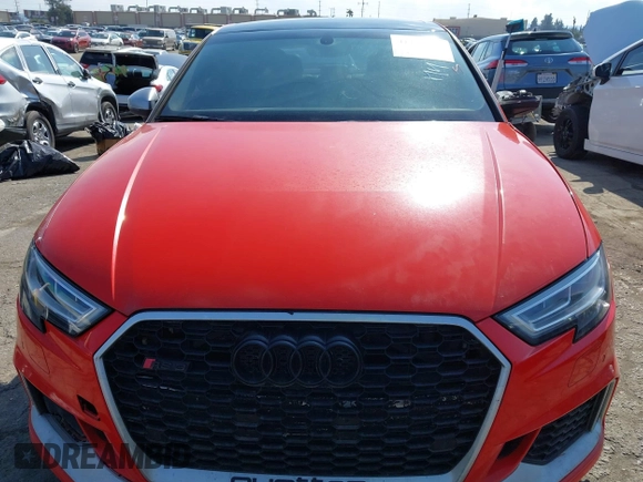 2017 Audi RS 3 с VIN WUABWGFF1H1900197, выставлен на аукционе IAAI как лот 41493934 с пробегом 24 017 миль миль и . История ставок и продаж доступна на DreamBid. Изображение 12.