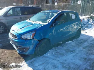 2017 Mitsubishi Mirage ES with VIN ML32A3HJ6HH011640, listed as a IAAI auction lot 41257355 with 95887 miles. Bid and sale history available at carsss.com. Image 17.