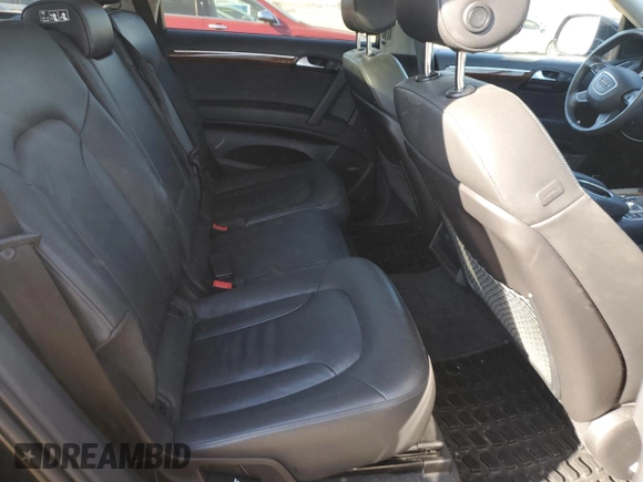 2014 Audi Q7 Premium Plus with VIN WA1LGAFE3ED002322, listed as a Copart auction lot 61565425 with 146,166 mi miles and Salvage title. Bid and sale history available at DreamBid. Image 11.
