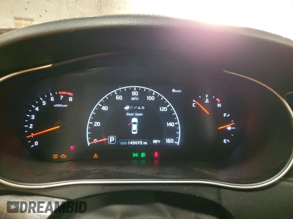 2014 Kia Cadenza Premium with VIN KNALN4D72E5132195, listed as a Copart auction lot 77370994 with 149,072 mi miles and Salvage Title. Bid and sale history available at carsss.com. Image 9.
