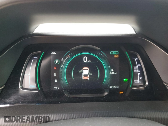 2022 Hyundai Ioniq SE with VIN KMHC75LC5NU280084, listed as a Copart auction lot 55184375 with 60,143 mi miles and Clean title. Bid and sale history available at DreamBid. Image 9.