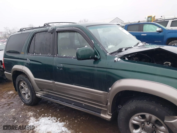 2000 Toyota 4Runner Limited with VIN JT3HN87R6Y0265299, listed as a IAAI auction lot 41569862 with 216,917 mi miles. Bid and sale history available at carsss.com. Image 13.