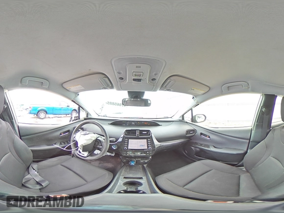 2022 Toyota Prius L Eco with VIN JTDKAMFU9N3160987, listed as a Copart auction lot 47665885 with 154,509 mi miles and Salvage Title. Bid and sale history available at DreamBid. Image 15.