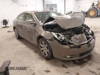 2012 Buick LaCrosse Premium 1 with VIN 1G4GD5E31CF203639, listed as a IAAI auction lot 41561908 with 112,550 mi miles. Bid and sale history available at carsss.com. Image 1.