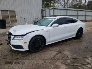2014 Audi A7 3.0 Prestige with VIN WAU2GAFC9EN071037, listed as a Copart auction lot 44346695 with 125,036 mi miles and Salvage Title. Bid and sale history available at carsss.com. Image 1.
