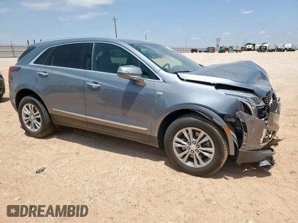 2021 Cadillac XT5 FWD Premium Luxury с VIN 1GYKNCR49MZ202252, выставлен на аукционе Copart как лот 57902235 с пробегом 42 241 миль миль и Списание • Salvage title. История ставок и продаж доступна на DreamBid. Изображение 4.